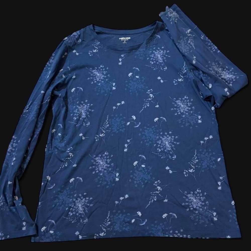 Cotton Cyanotype Top